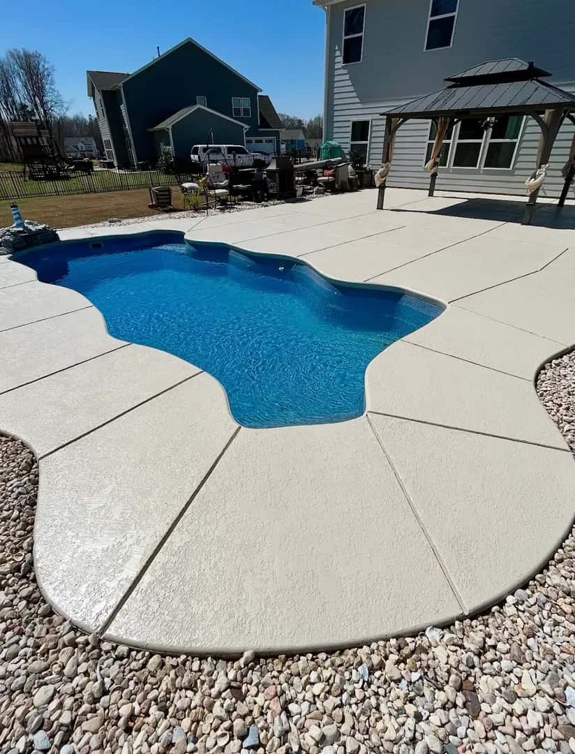 Concrete project completed in Charlotte NC