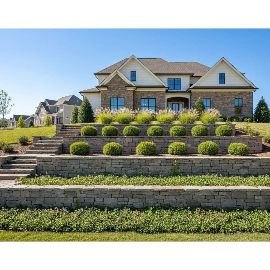Professional landscaping and hardscaping in Huntersville NC
