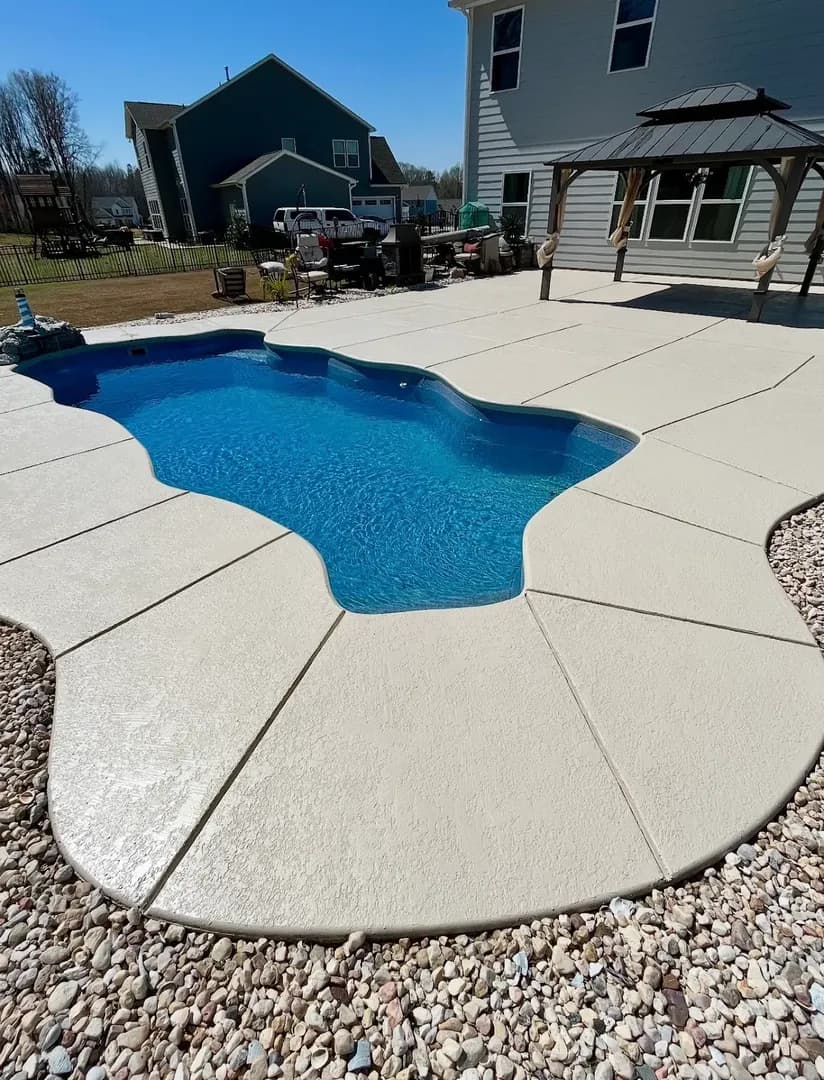 Concrete project completed in Charlotte NC