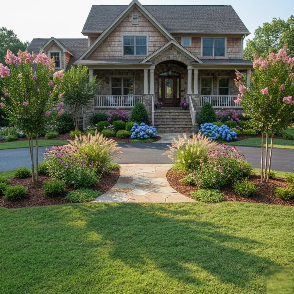 Professional landscape design and installation in Charlotte NC