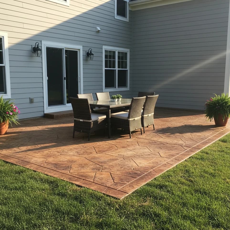 Stamped Concrete services in Charlotte NC