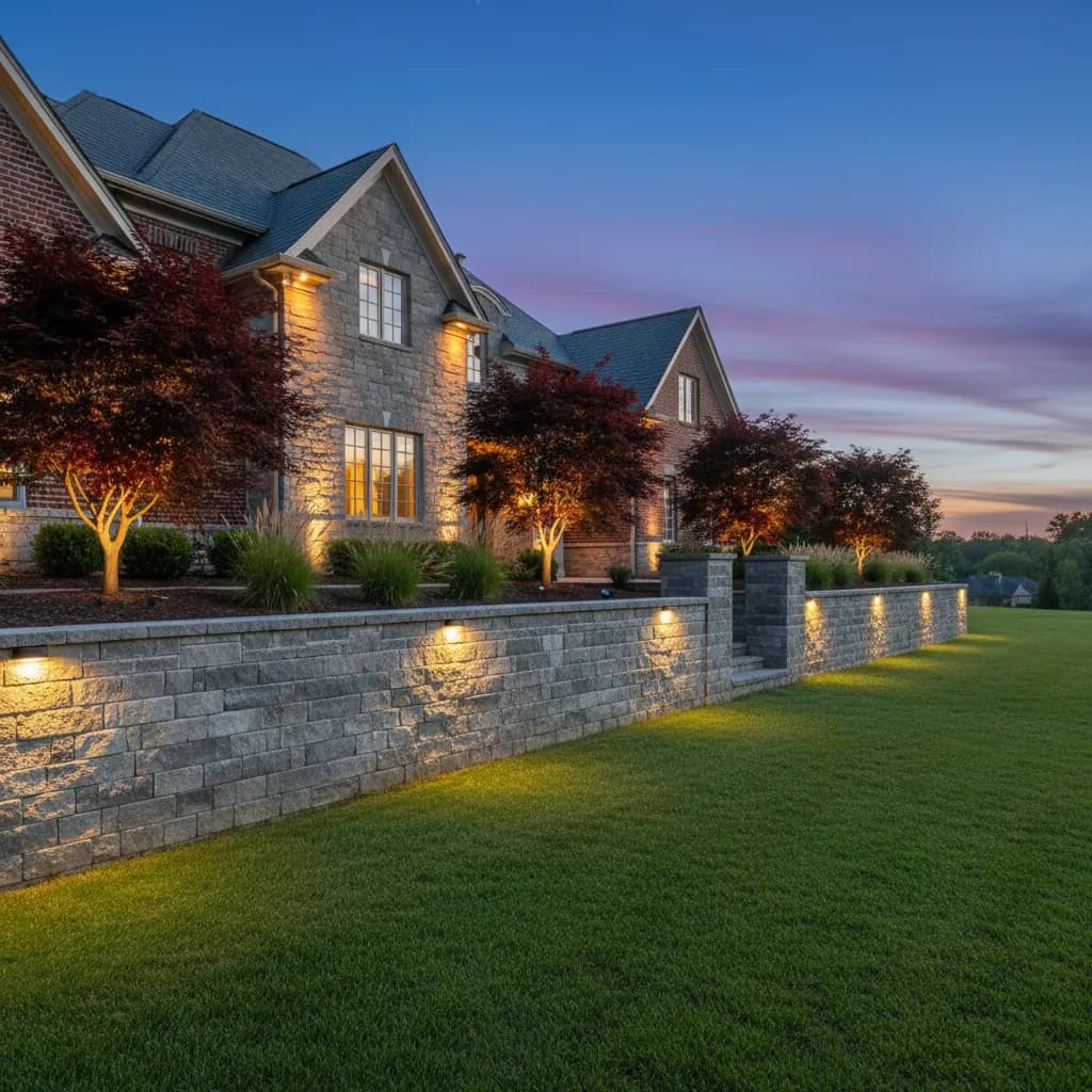 Professional landscaping and hardscaping in Ballantyne NC